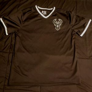 Bucks V-neck mesh Short Sleeve T-Shirt